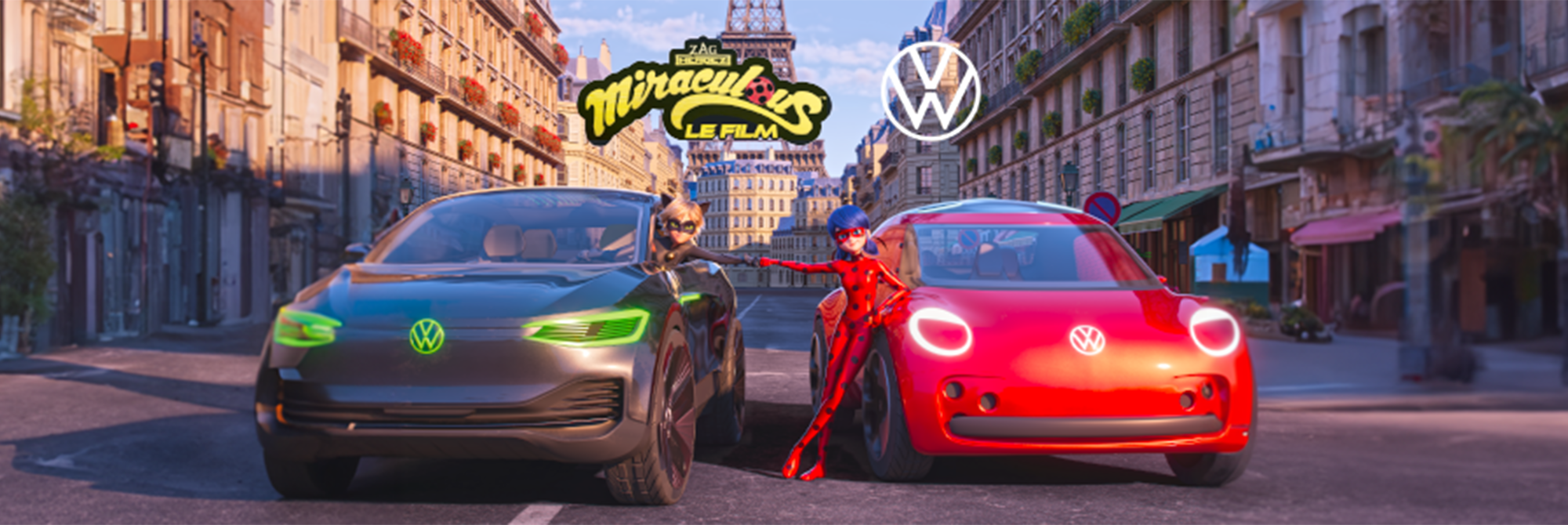 Volkswagen Paris 15 - La Magie Miraculous s'invite chez Volkswagen